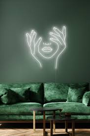 About 11% % of these are led wall lamps, 5%% are other home decor, and 2%% are electronic signs. Face Neon Abstract Light Modern Art Neon For Home Abstract Wall Art Shop Decor Light Up Shop Led Art Face Hand Esthetician Room Decor Esthetics Room Neon Decor