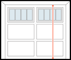 If the headroom needed encroaches into the opening of your garage, first make sure that there is still enough height for your vehicle to fit. How To Measure For Garage Doors Garage Door Experts Timberlane
