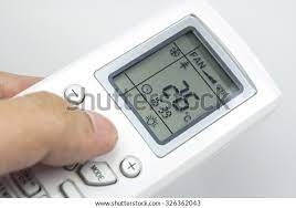 Adjust Air Conditioner 26 Celsius Remote Stock Photo 326362043 |  Shutterstock