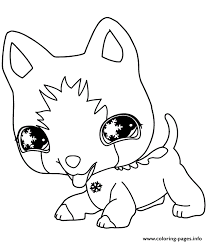 Share them with your friends spend some quality time coloring with your little sister or just keep them all for yourself. Littlest Pet Shop Dog Coloring Pages Printable