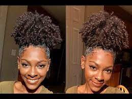 The Perfect High Puff On Natural Hair Video Natural Hair Puff Natural Hair Styles Hair Puff