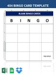 The great bingo cards are free to download and print right here. Telecharger Gratuit Blank Bingo Cards 4x4