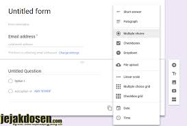 In truth, this is as much about spreadsheets, json, and jquery as it is about google forms. Cara Membuat Kuesioner Secara Online Dengan Google Form