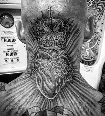 Many styles suit men's necks from portrait, realism, color, gray scale, black and white, japanese and traditional/old school. Male Broken Heart Tattoo On Neck Novocom Top