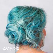 Hair Color Landing Page Blue Wedding Hair Short Wedding Hair Aveda Color