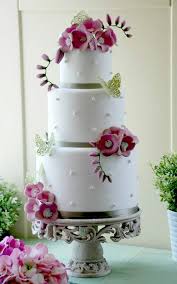 Torta Con Fiori E Farfalle Torte Con Fiori Torte Dolci