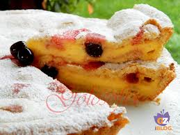 100 g di vallé …naturalmente. Torta Con Crema Pasticcera E Amarene Ricetta Squisita