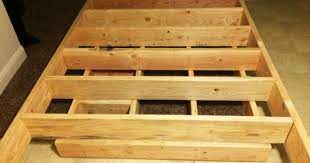 Diy Queen Size Floating Bed Howtospecialist How To Build Step By Step Diy Plans Floating Bed Floating Bed Diy Diy Bed Frame