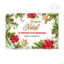 Untuk digunakan gratis ✓ tidak ada atribut yang di perlukan ✓. Backdrop Banner Natal 250cm X 200cm Shopee Indonesia