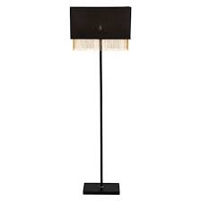 Over 20 years of experience to give you great deals on quality home products and more. Fringe 1lt Floor Lamp Black Shade With Gold Chain