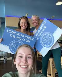 Congratulations to Wendy Rider for joining the 750 Club and Holly Perry for  joining the 500 club! We are so proud of you both and honored to be apart  of your fitness journey! 😊👏🏼