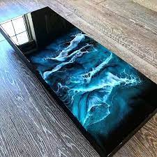Name This Resin Piece Baltic Day Baltic Day Baltic Day Baltic Day Wood Resin Table Resin Furniture Resin Painting