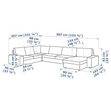 Profitez de prix ikea toute l'année ✅ faites vous facilement livrer à domicile. Kivik Canape D Angle 6 Places Avec Meridienne Orrsta Gris Clair Ikea