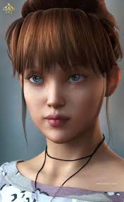 50 Realistic 3d Models And Character Designs For Your Inspiration Girls Characters 3d Girl 3d Model