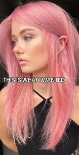 Putting Pink Hair Dye