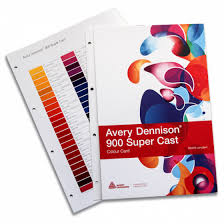 Avery 900 Colour Card