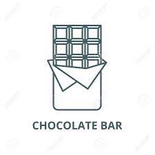 Chocolate Bar Line Icon Vector Chocolate Bar Outline Sign Concept Symbol Illustration Illustration Spon Icon Vector Symbol Logo Symbols Chocolate