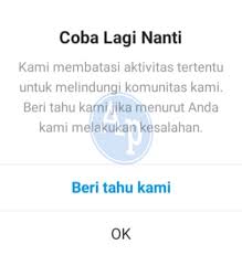 Tap menu lainnya dengan ikon tiga titik. Cara Mengatasi Kami Membatasi Aktivitas Tertentu Di Instagram Arenapublik Com Media Informasi Terkini