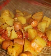 Pommes De Terre Aux Knackis Au Cookeo La Cuisine Et Les Voyages De Pripri Idee Recette Cookeo Recettes De Cuisine Repas Cookeo