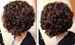 Caramel Balayage Short Curly Hair