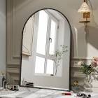 Rasto Arch Metal Wall Mirror Everly Quinn