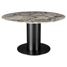 Tube Wide Dining Table With Primavera Marble Top By Tom Dixon Marble Top Dining Table Marble Pedestal Dining Table Dining Table Marble