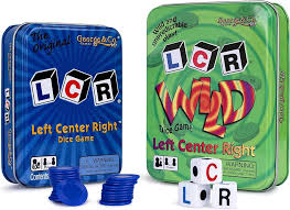 How To Play Left Center Right (Lcr): Dice Games - Youtube