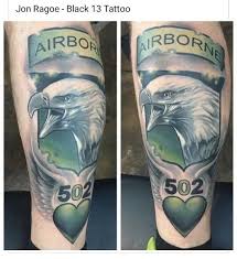 For one week every fall, the lawn of the 101st airborne division headquarters on fort campbell is filled with. Black 13 Tattoo Parlor Black 13 Tattoo Tattoos Airborne Tattoos