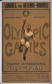 Échenle un vistazo a la evolución que ha tenido durante las últimas décadas el diseño del logo olímpico. 1908 London Juegos Olimpicos Antiguos Juegos Olimpicos Deportes Olimpicos