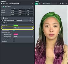 Upload a picture of yourself or try on hair colors in real time, watching how the. Hair Color Lens Studio By Snap Inc