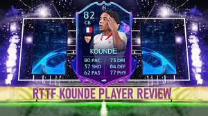 4 082 просмотра 4 тыс. Fifa 21 Rttf Kounde 82 Player Review Youtube