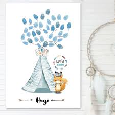 Arbre A Empreintes Tipi Omade A3a4 Arbre Empreinte Baby Shower Arbre Empreinte Garcon Arbre Emprein En 2020 Arbre A Empreinte Empreinte Renard Livre D Or Bapteme