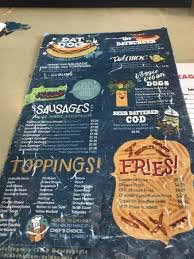 Menu Picture Of Dat Dog New Orleans Tripadvisor