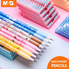 Maybe you would like to learn more about one of these? M G Multi Point Pencils Non Sharpening Auto Mechanical Pencil Push A Point Strong Pencil Lead For School Supplies Ielts Use Mechanical Pencils Aliexpress