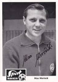 Max Morlock in Foto ohne Signatur