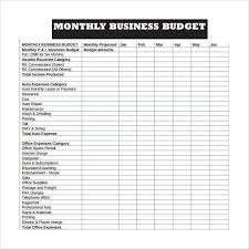 Business Budget Template 4 Business Budget Template Excel Budget Template Monthly Budget Template