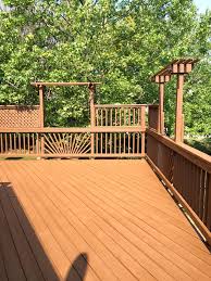Appearance after initial stain application: Facebook