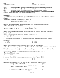 Pr = 3/4 = 75%. Worksheet