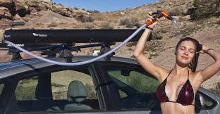 Road Shower The Rack Mounted Solar Shower New Model Solar Shower Camping Shower Roof Rack