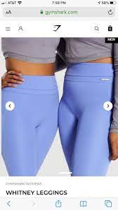 Gymshark X Whitney Simmons Whitney Legging Beautiful Blue Size M With Tags Only Tried On Whitney Simmons Gymshark Gymshark Pants