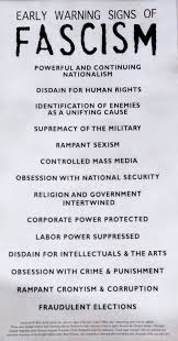 Naomi wolf ist eine amerikanische autorin und politische aktivistin. Early Warning Signs Of Fascism Das Kraftfuttermischwerk