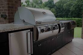 Available in natural gas or liquid propane. Palmetto Outdoor Kitchen Palmetto Garages