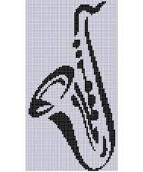 All that floss, aida, linen and patterns (allll the patterns. 13 Saxophon Stricken Ideen Saxophon Stricken Kreuzstich Musik