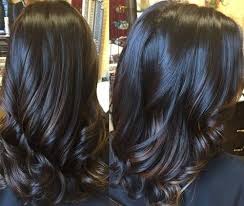 The cheery color is used more on the front and upper part. 16 Best Balayage Hairstyles For Black And Brown Hair 2021