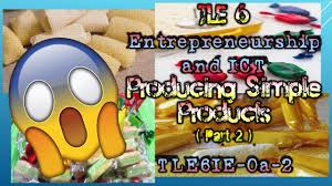Tle 6 Entrepreneurship And Ict Producing Simple Products Part 2 In 2020 Ict Classroom Expectations Poster Elementary Lesson