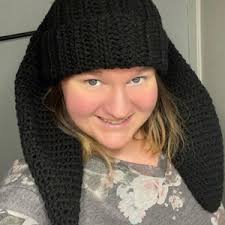 Bunny Beanie Crochet, Bunny Hat Long Ear Ombre Turquoise Green