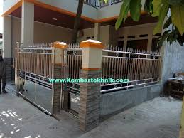 Pintu Gerbang Stainless Gambar Pintu Gerbang Minimalis Jasa Pembuatan Pintu Minimalis Sebuah rumah dengan desain minimalis pasti akan menggunakan pintu yang memiliki desain minimalis juga. pintu gerbang stainless gambar pintu