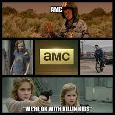 Amc has overtaken gamestop as the leader of the meme stock movement. Amc Funny Memes Funny Memes Walking Dead Funny Walking Dead Memes