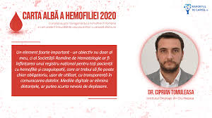 Nicolau din capitală are o secţie nouă pentru tratamentul celor 400 de pacienţi cu hemofilie şi talasemie, unitatea, care va funcţiona ca secţie exterioară a institutului clinic fundeni, urmând să fie acreditată în curând, a declarat, marţi. Carta AlbÄƒ A Hemofiliei 2020 O AnalizÄƒ Asupra Managementului Hemofiliei In Romania Cu Scopul De A Sprijini Dezvoltarea Politicilor De SÄƒnÄƒtate Bazate Pe Dovezi Raportul De GardÄƒ