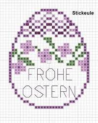 Der kreuzstich gehört zu einer handarbeitstechnik. 90 Kreuzstich Ostern Ideen Kreuzstich Kreuzstichmuster Sticken Kreuzstich